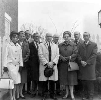 Board of Directors at 1966 spring meeting